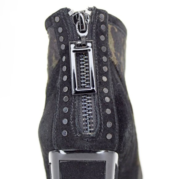 Kat Maconie 'Lidia' Hair Calf Geometric Heel Ankle Boots: Size 6US/37EU - Picture 7 of 9